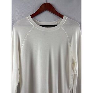 Athleta Womens White Long Sleeve Top Size S
